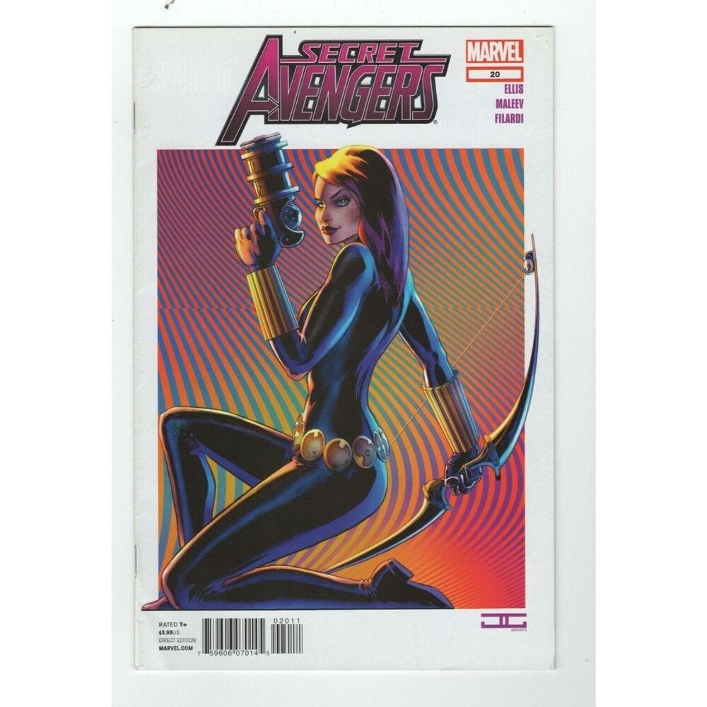 Secret Avengers #20 – Marvel Comics Featuring Black Widow – MCU Collectible
